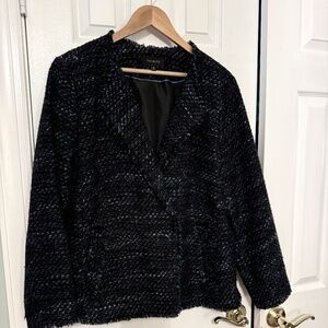 Talbots Tweed Blazer with a bit of sparkle